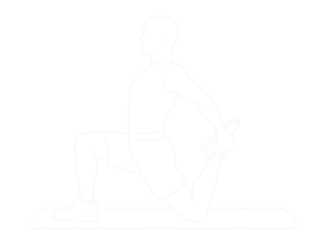Intermediate Hip Flexor and Quad Stretch — 끝