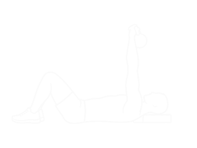 Kettlebell Extended Range One-Arm Press on Floor — 끝