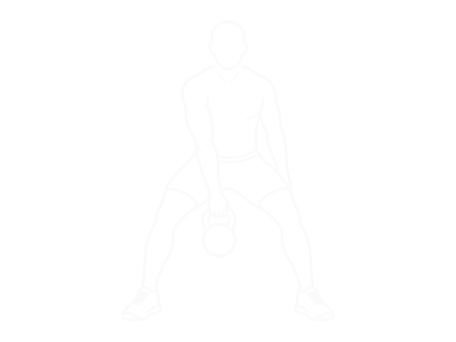 Kettlebell Figure 8 — Start