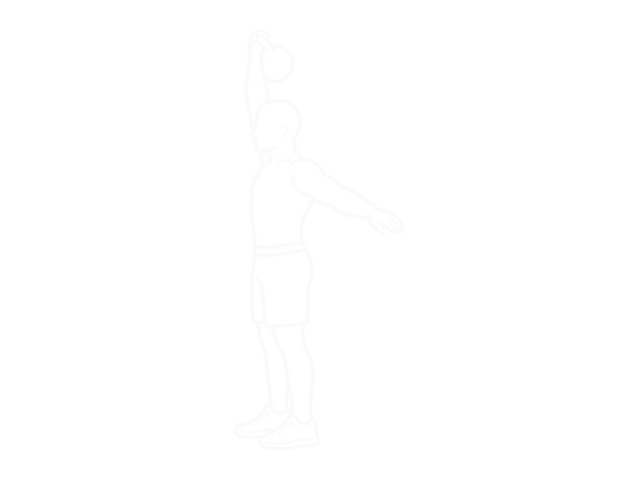 One-Arm Kettlebell Jerk — 끝
