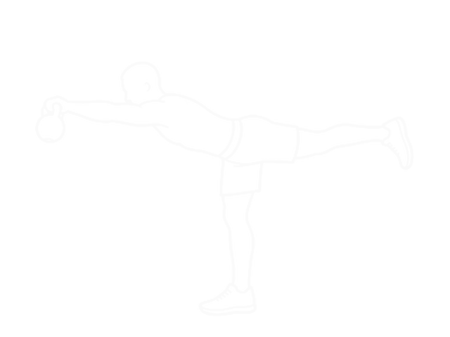 Kettlebell Pirate Supper Legs — End