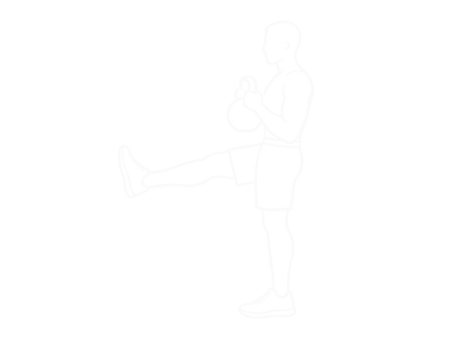 Kettlebell Pistol Squat — 시작