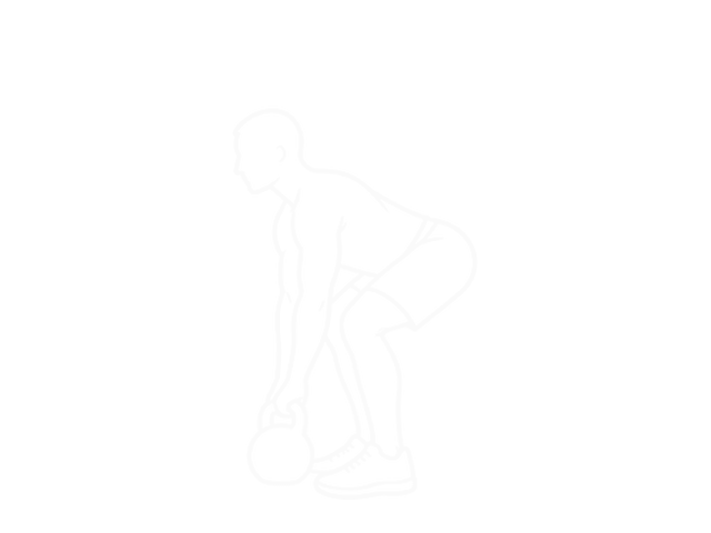 Two-Arm Kettlebell Clean — 시작