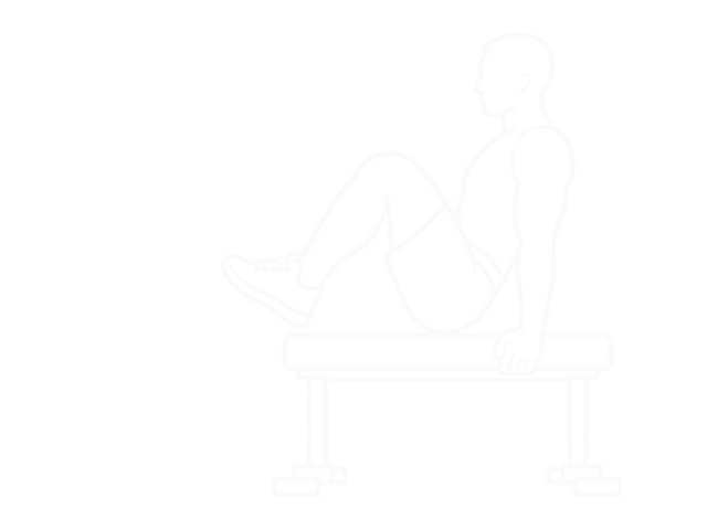Leg Pull in Flat Bench — 끝