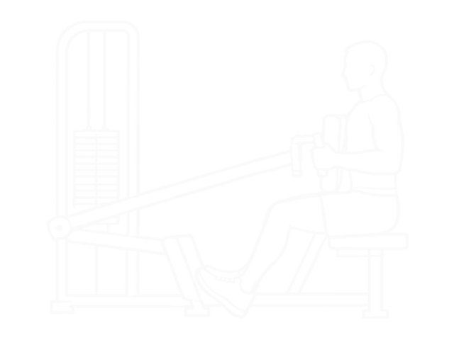 Narrow Grip Seated Row — 끝