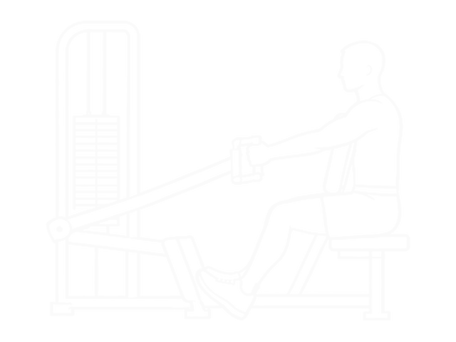 Narrow Grip Seated Row — 시작