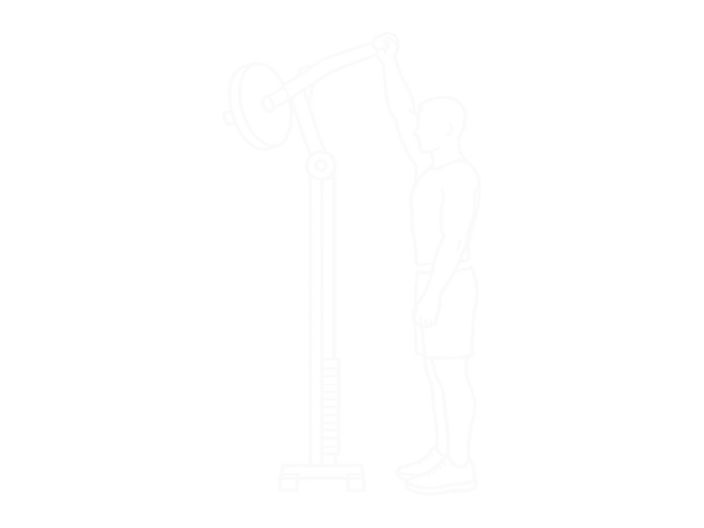 One-Arm Shoulder Press — End