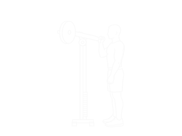 One-Arm Shoulder Press — Start