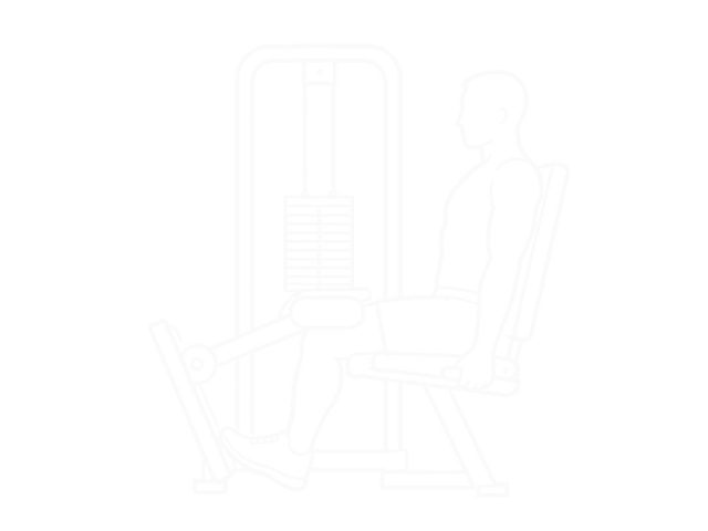 Seated Calf Press — End