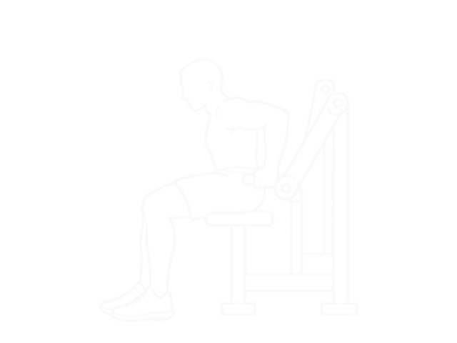 Seated Dip — End