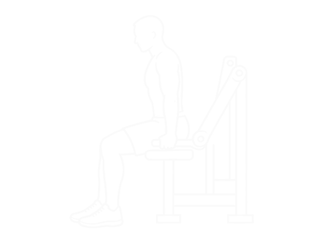 Seated Dip — Start