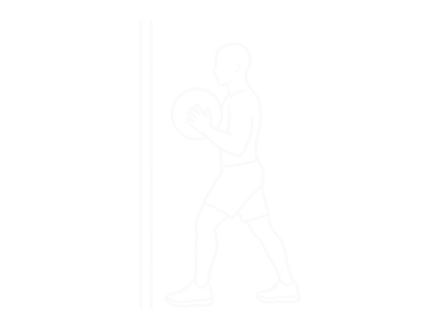 Medicine Ball Chest Push Single Response — 시작