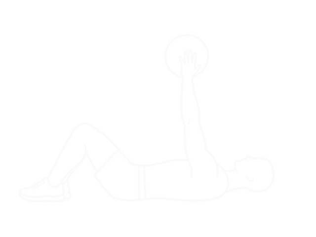 Medicine Ball Supine Chest Throw — End