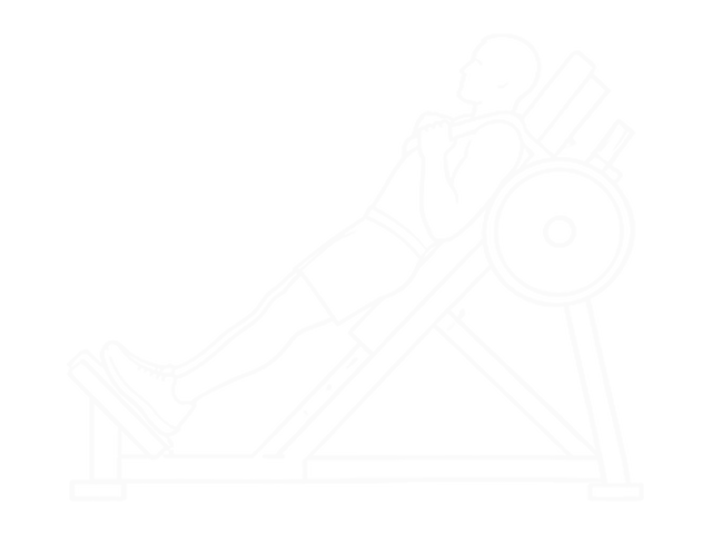 Narrow Stance Hack Squat — Start