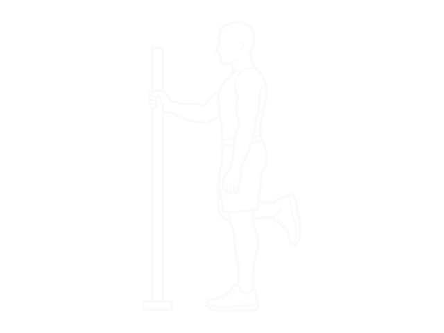 One-Leg Floor Calf Raise — 시작