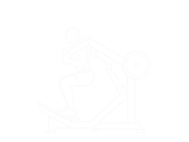 Pendulum Squat — End