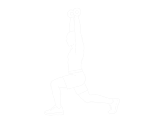 Posterior Step to Overhead Reach — 끝
