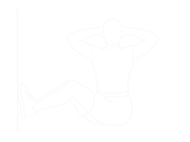 Seated Side Crunch (Wall) — 시작
