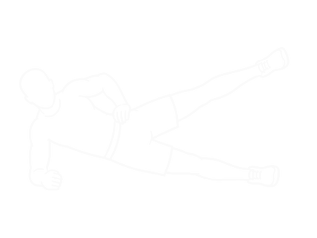 Side Bridge Hip Abduction — End