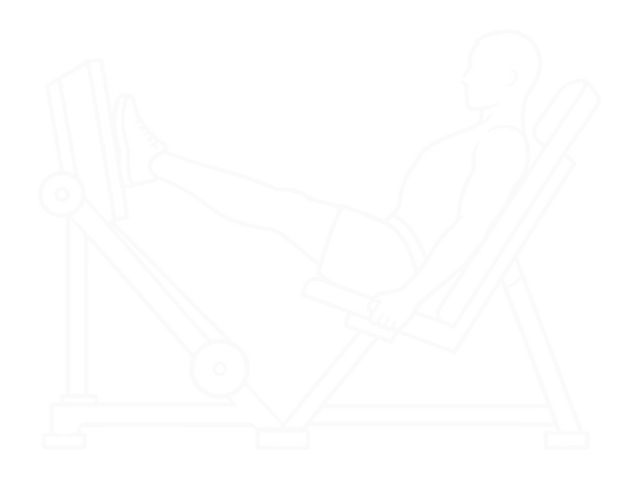 Sled 45 Degrees One-Leg Press — End