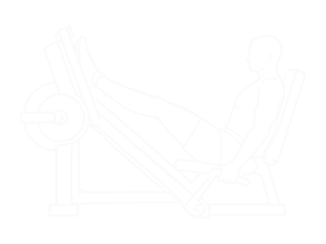 Sled 45в° Leg Wide Press — End