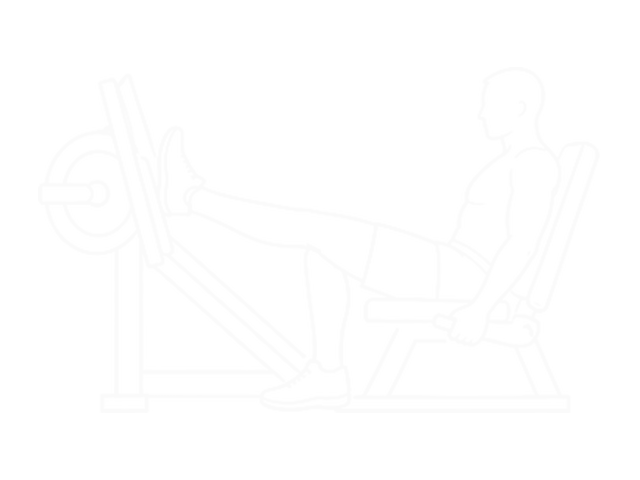 One-Leg Sled Calf Press on Leg Press — End