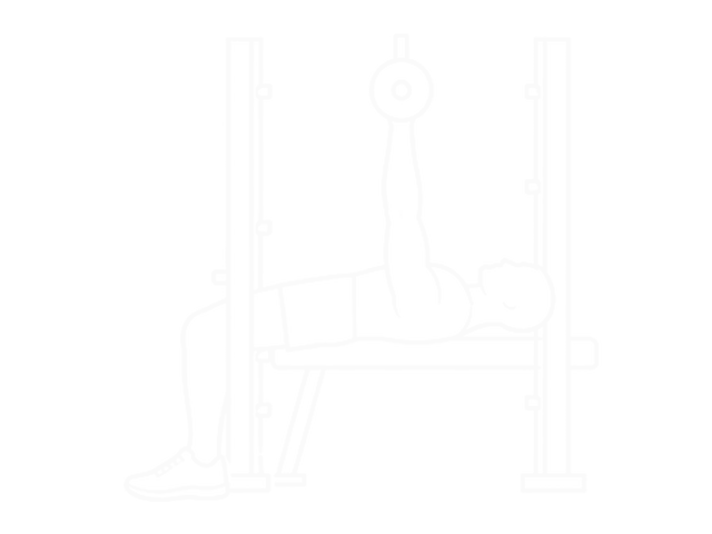 Smith Close-Grip Bench Press — End