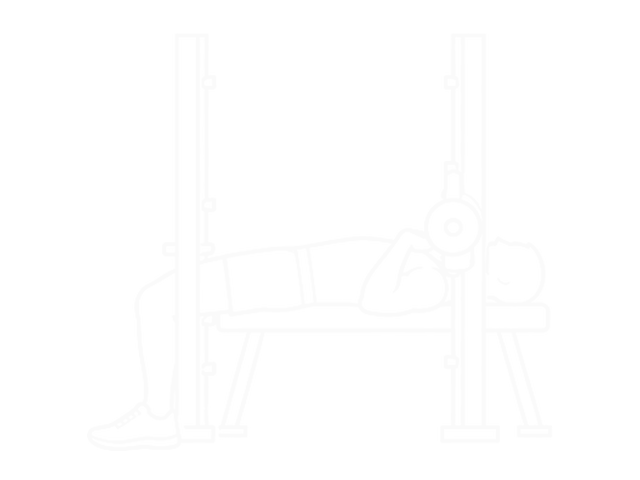 Smith Close-Grip Bench Press — Start