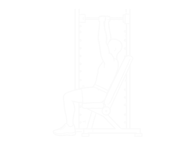 Incline Smith Machine Triceps Extension — Start
