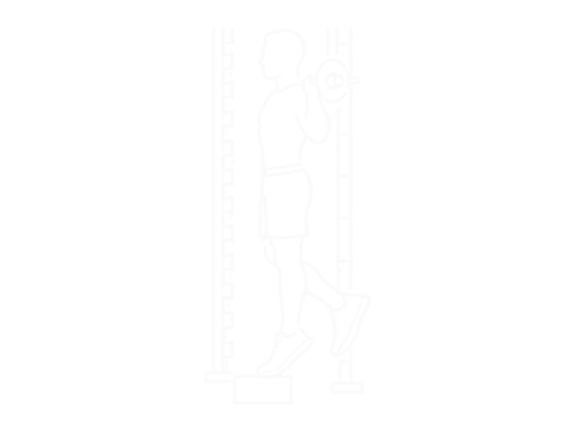 Smith One-Leg Floor Calf Raise — 끝