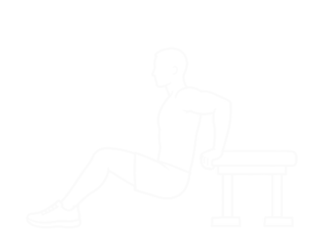 Triceps Dip (Bench Leg) — 끝