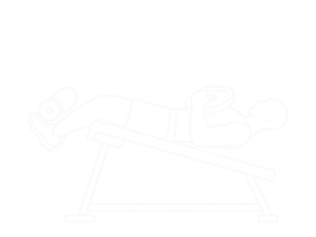 Weighted Decline Sit-Up — 시작