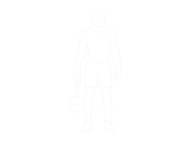 Weighted Standing Hand Squeeze — Start