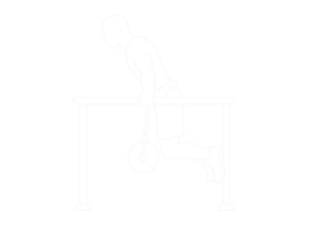 Wide-Grip Chest Dip on High Parallel Bars — 시작