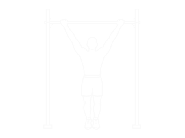 Wide-Grip Chin-Up — Start