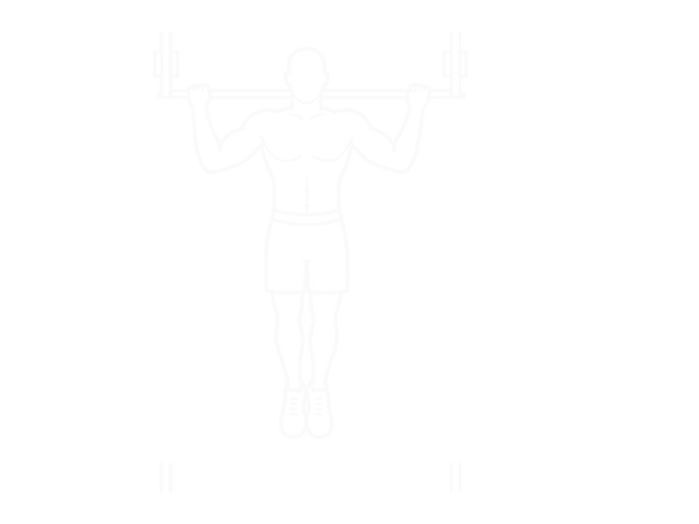 Wide-Grip Rear Pull-Up — 끝